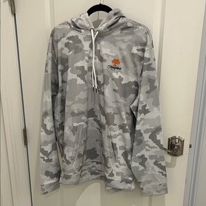 New Men’s Kiawah Island Gray Camo Hoodie